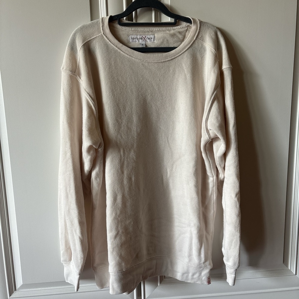 Cream Oversized Sweater
